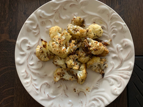 Manchego & Roasted Garlic Cauliflower