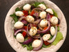 Simple Individual Mediterranean Salad