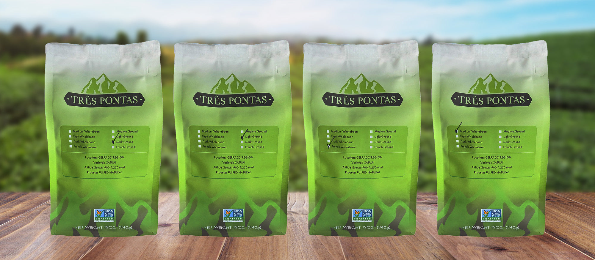 Três Pontas Coffee - 12oz Bag