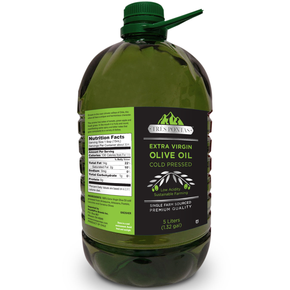 Três Pontas 5 Liter Extra Virgin Olive Oil
