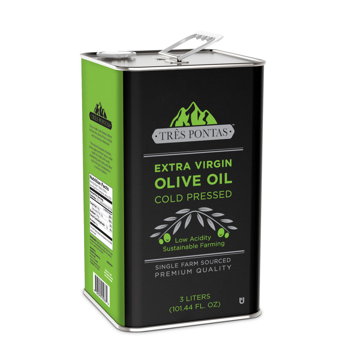 Três Pontas 3 Liter Tin Extra Virgin Olive Oil